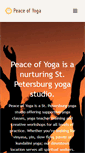 Mobile Screenshot of peace-of-yoga.com